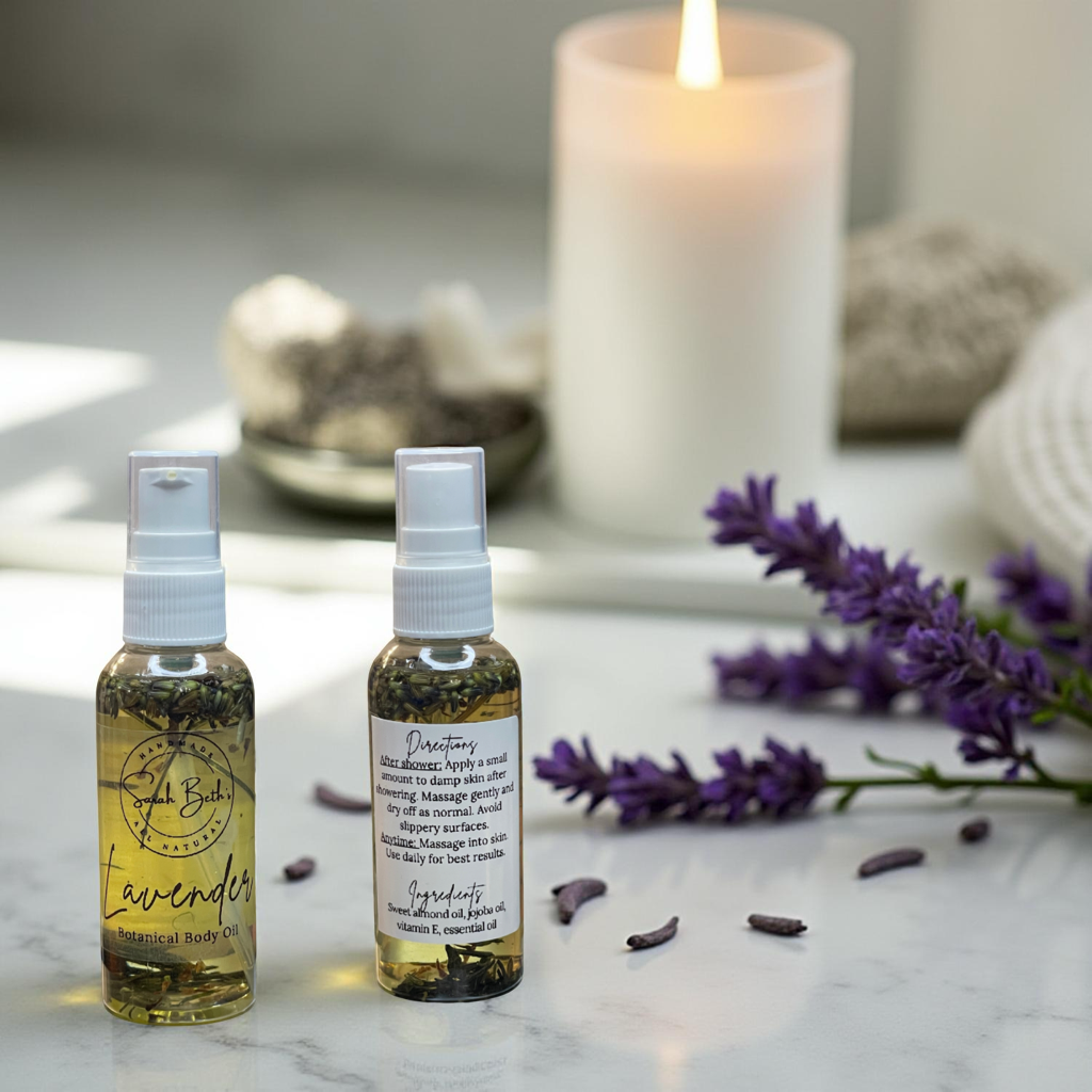 Rejuvenate Your Skin: Botanical Infused Body Oil
